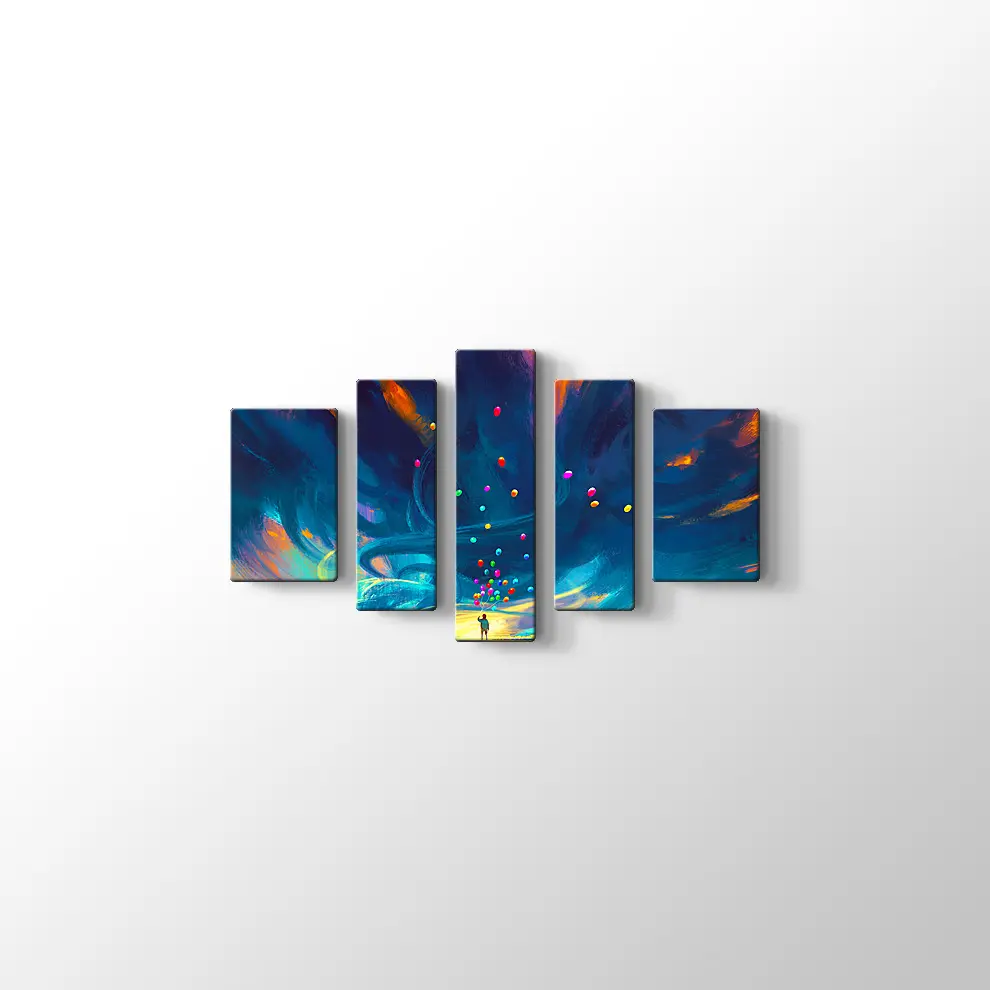 Fantastik Fırtına ve Balonlu Çocuk