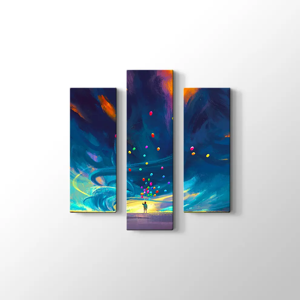 Fantastik Fırtına ve Balonlu Çocuk