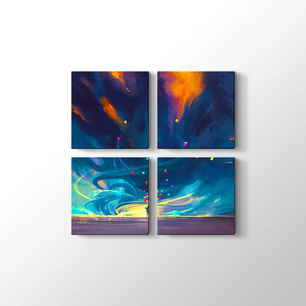 Fantastik Fırtına ve Balonlu Çocuk