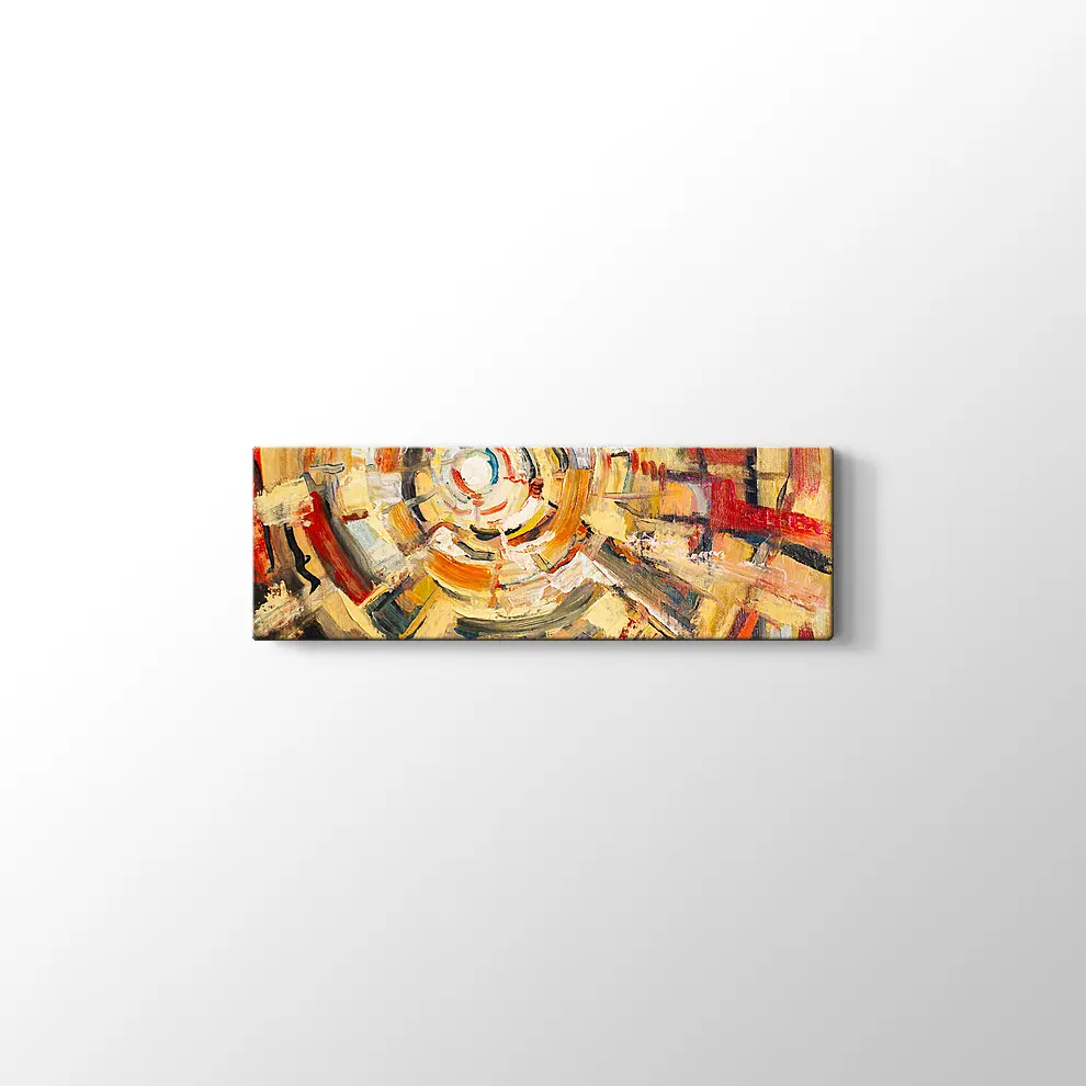 Soyut Sanat Çalışması Kanvas Tablo