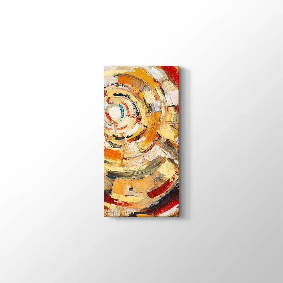 Soyut Sanat Çalışması Kanvas Tablo