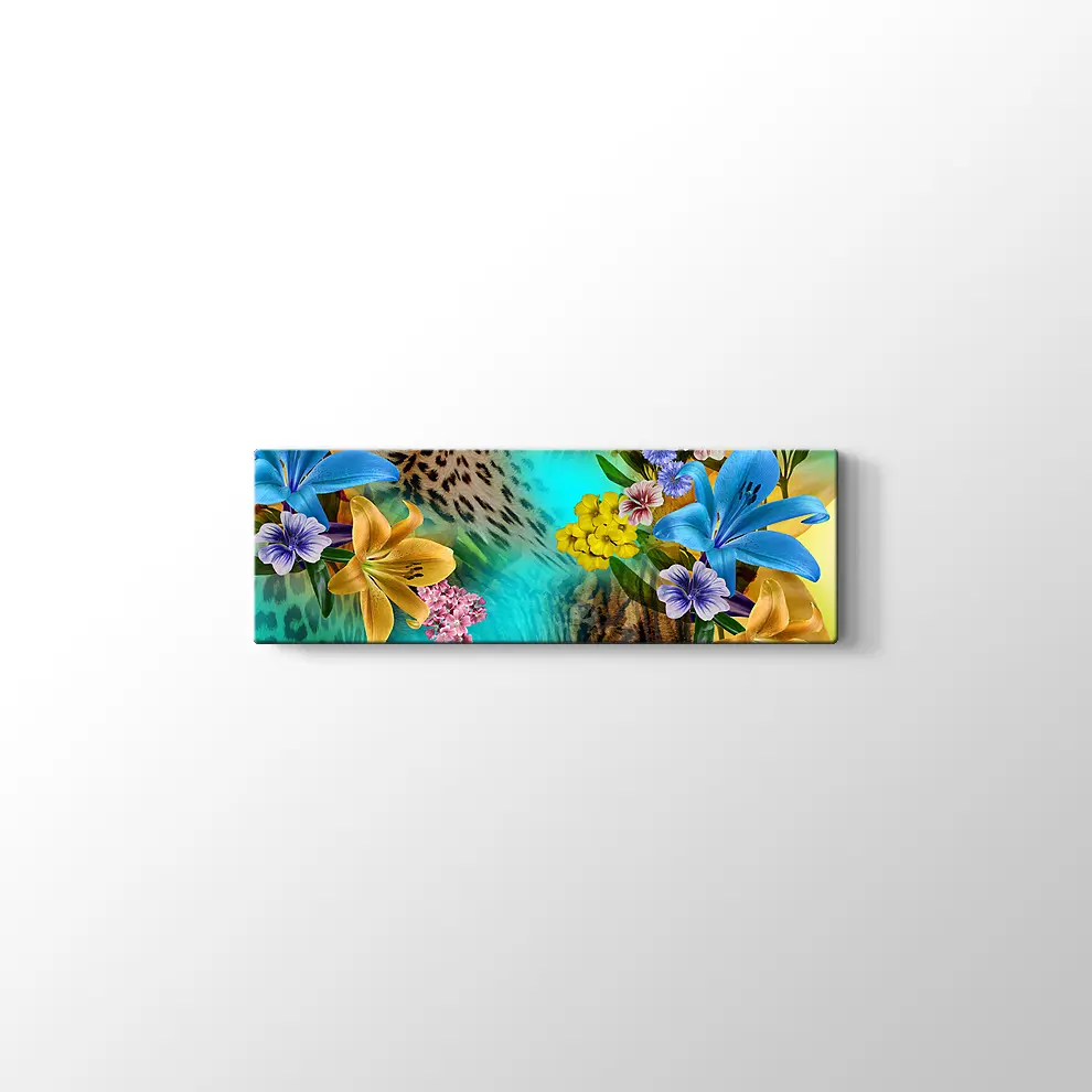 Çiçekler Kanvas Tablo