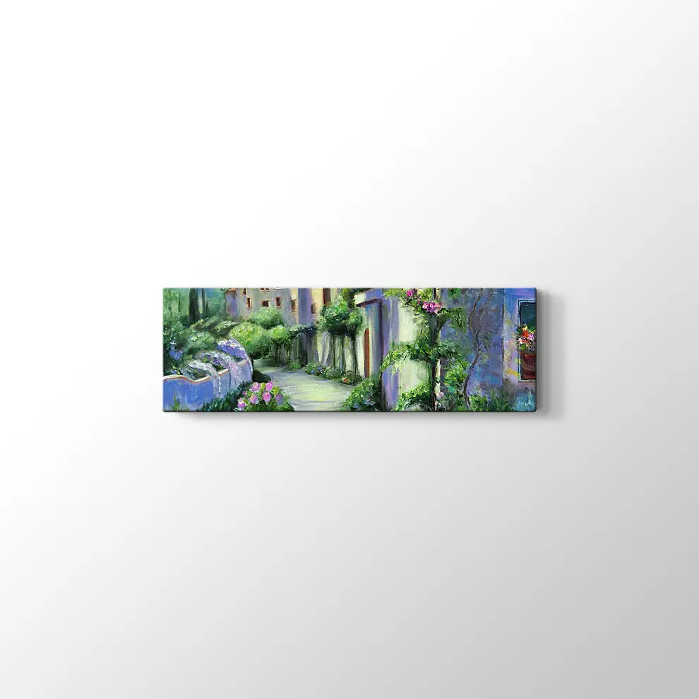 Bodrum Sokakları Kanvas Tablo