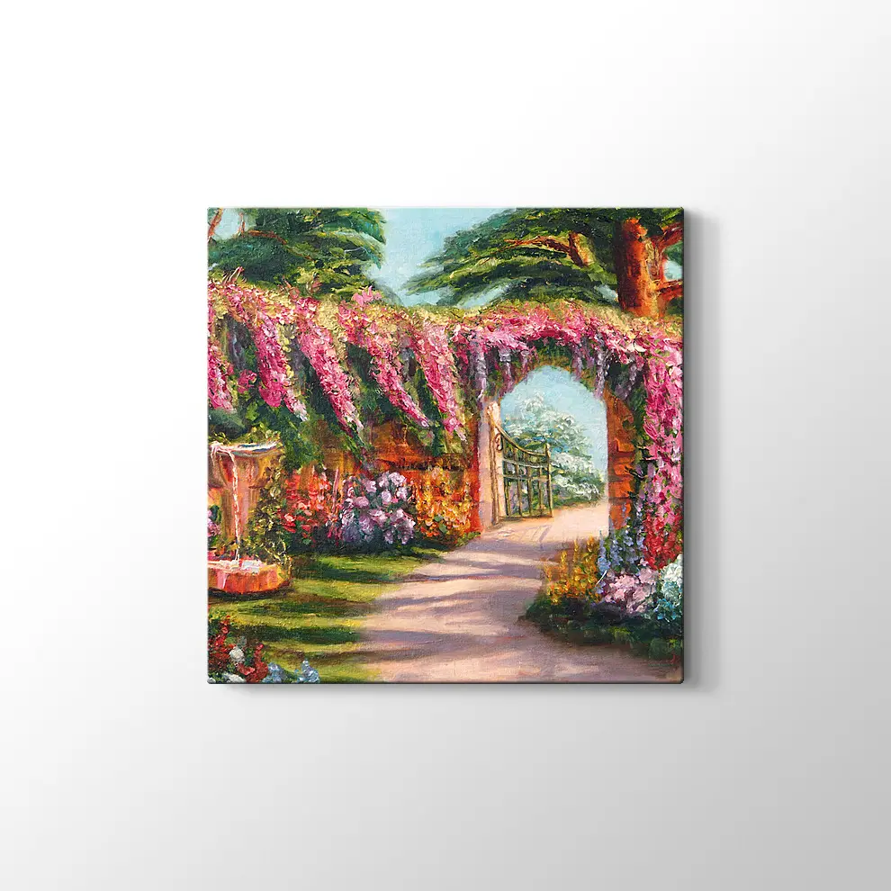Gizli Bahçe Kanvas Tablo