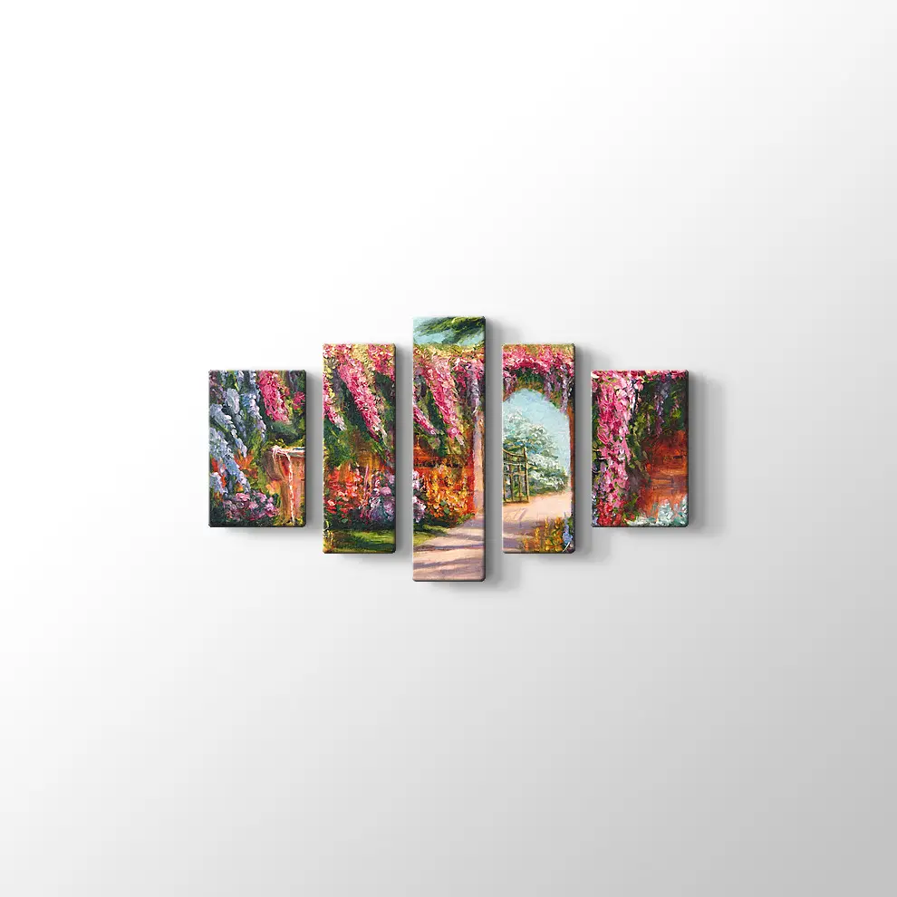 Gizli Bahçe Kanvas Tablo