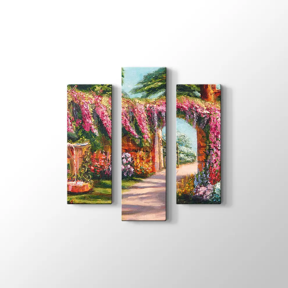 Gizli Bahçe Kanvas Tablo