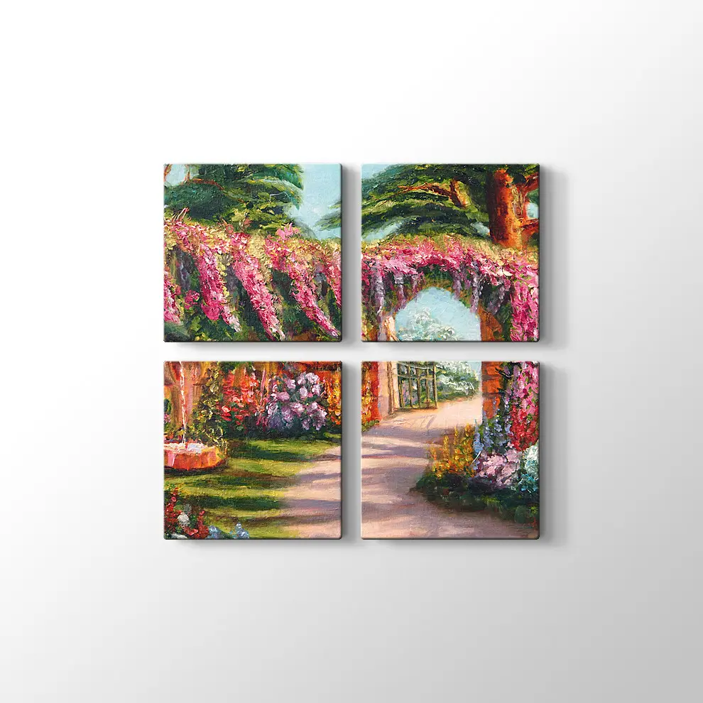Gizli Bahçe Kanvas Tablo