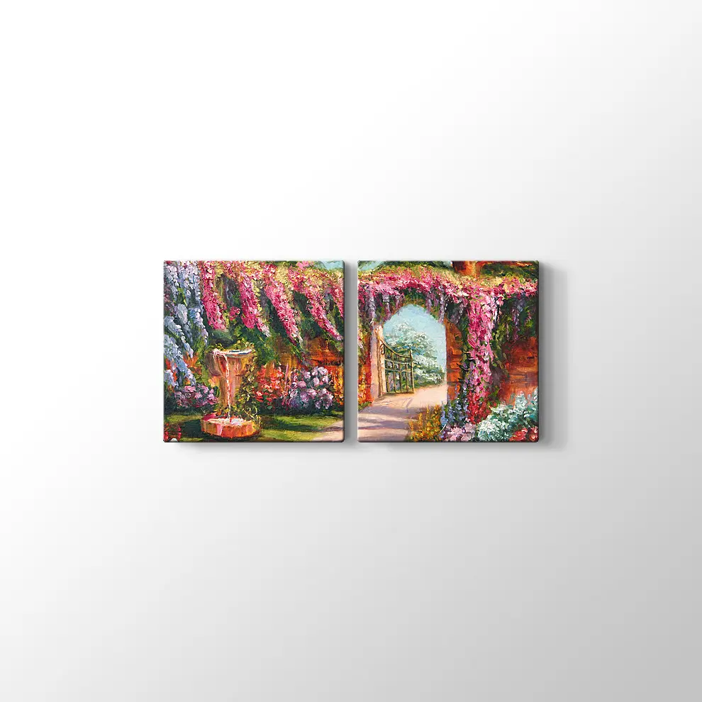 Gizli Bahçe Kanvas Tablo