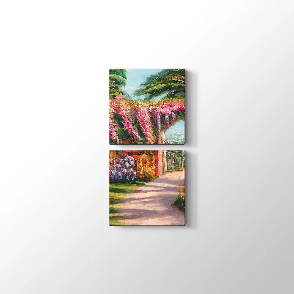 Gizli Bahçe Kanvas Tablo