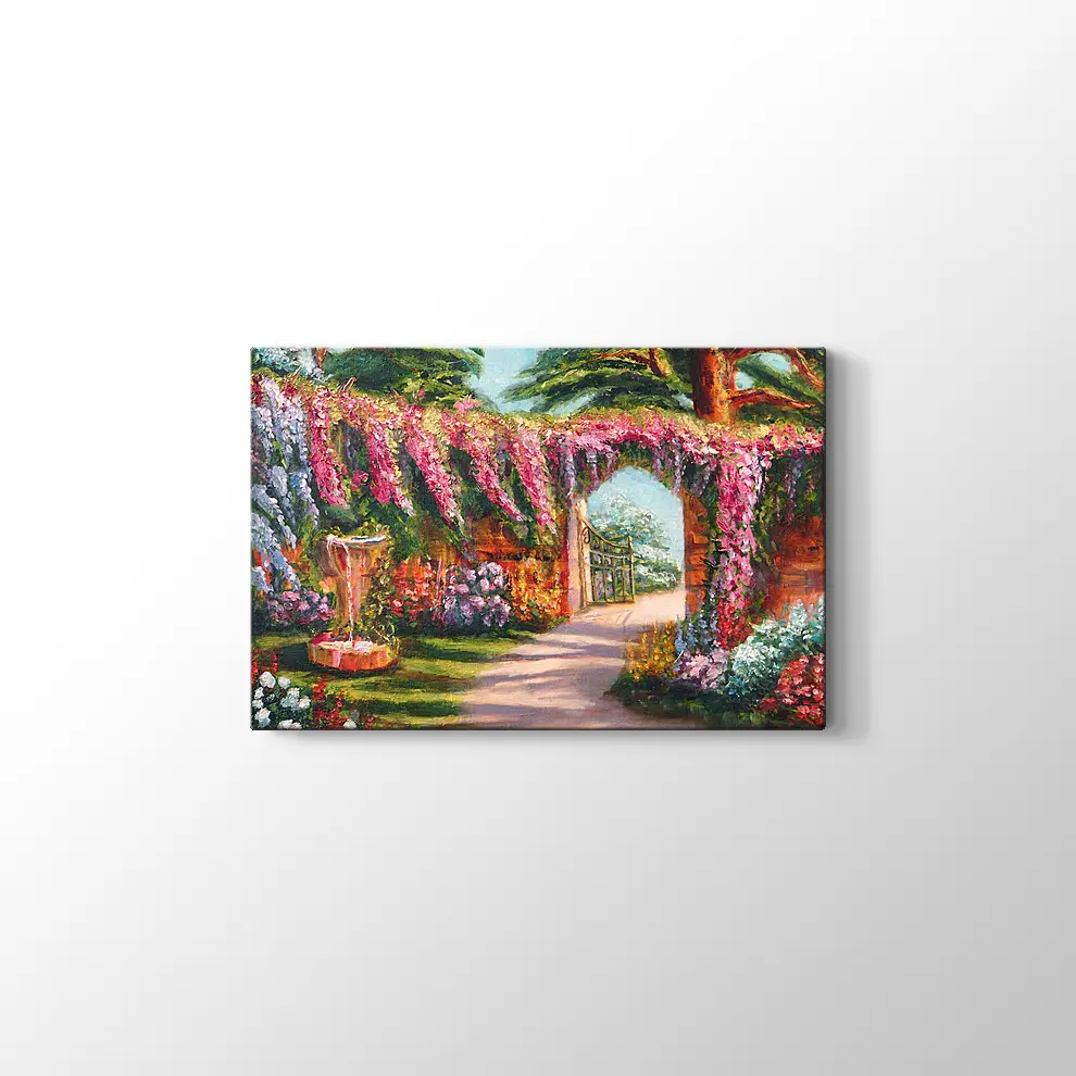 Gizli Bahçe Kanvas Tablo