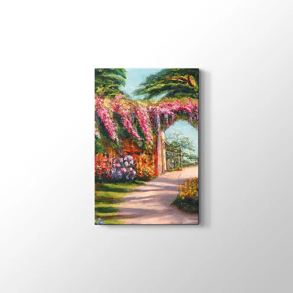 Gizli Bahçe Kanvas Tablo
