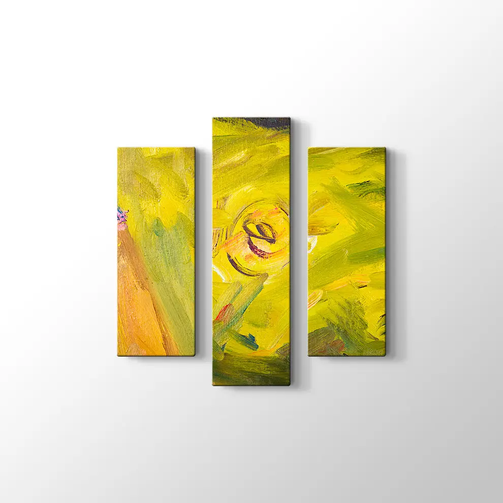 Soyut Sanat Yağlıboya Tablo