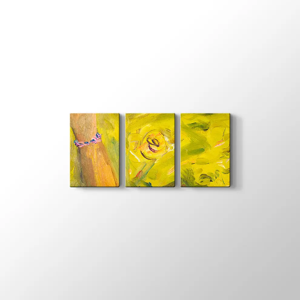 Soyut Sanat Yağlıboya Tablo