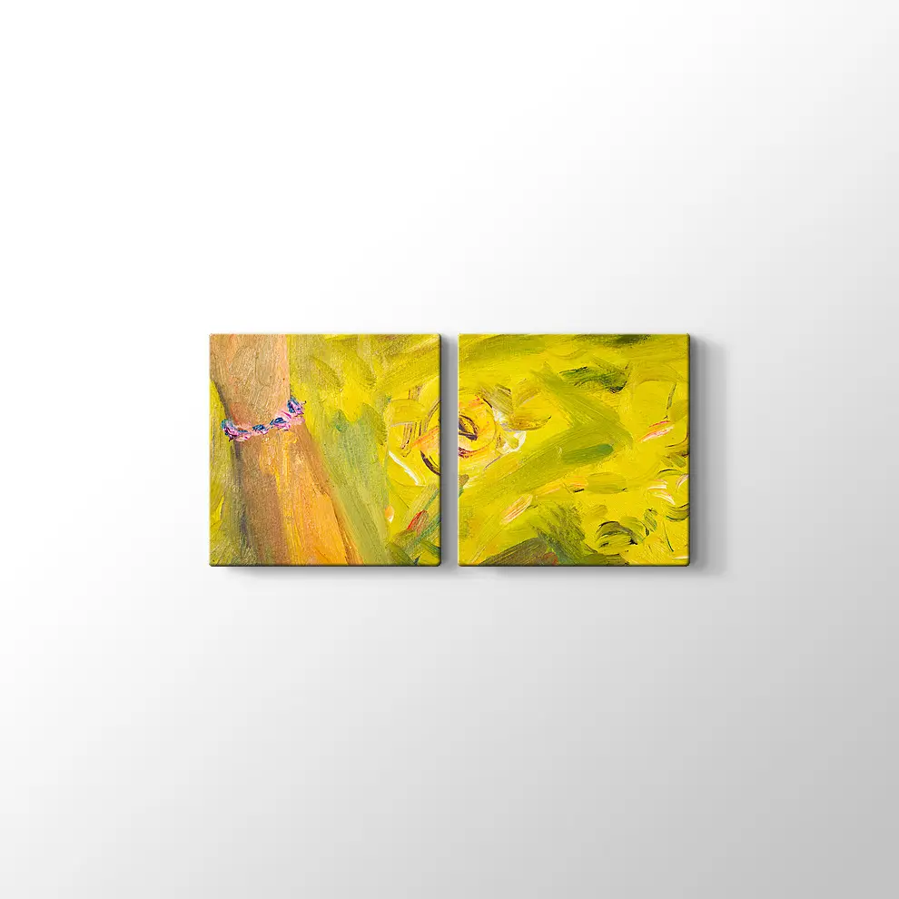 Soyut Sanat Yağlıboya Tablo