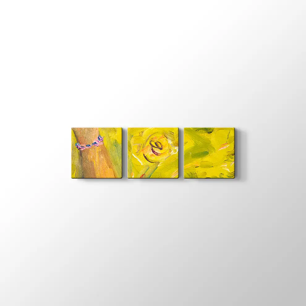 Soyut Sanat Yağlıboya Tablo