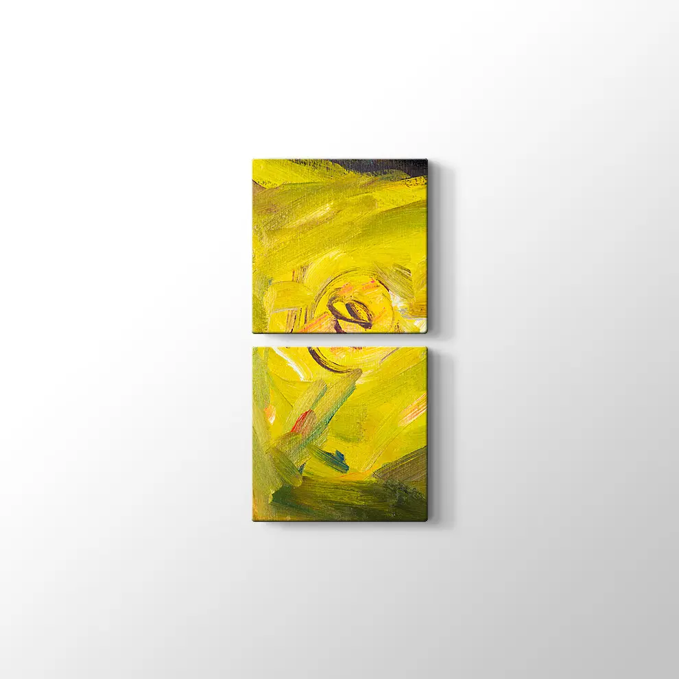 Soyut Sanat Yağlıboya Tablo