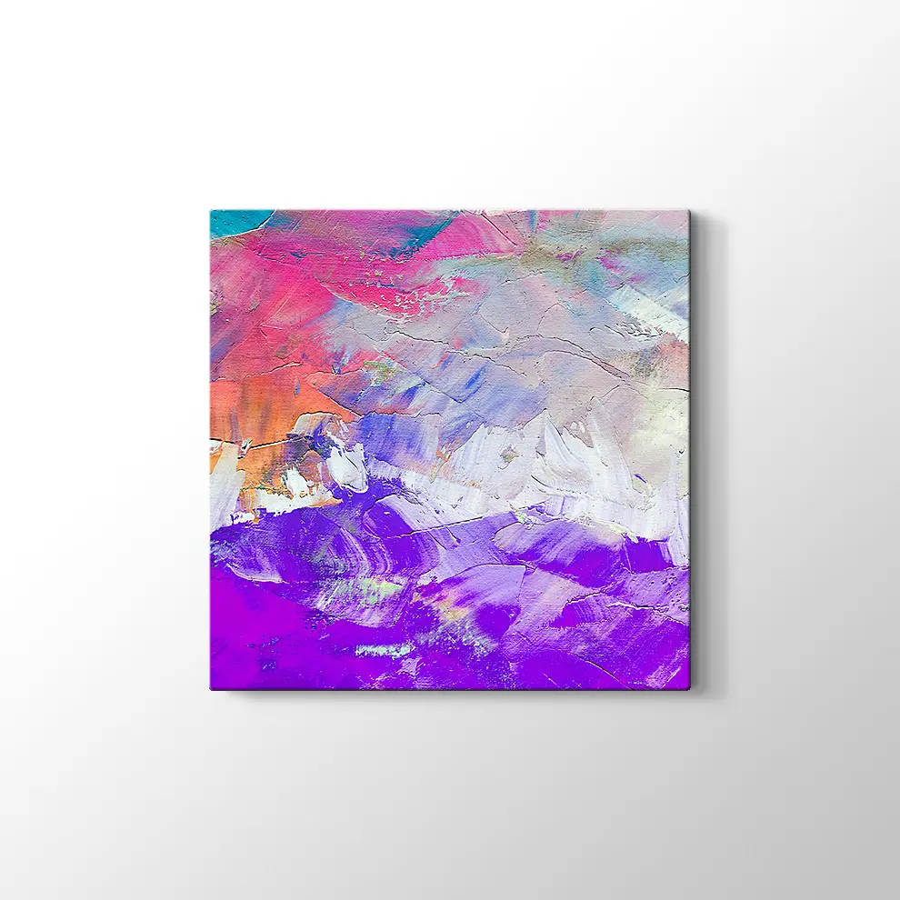 Soyut Yağlıboya Kanvas Tablo