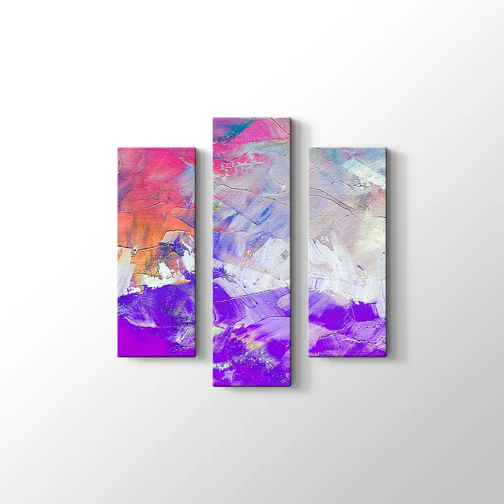 Soyut Yağlıboya Kanvas Tablo