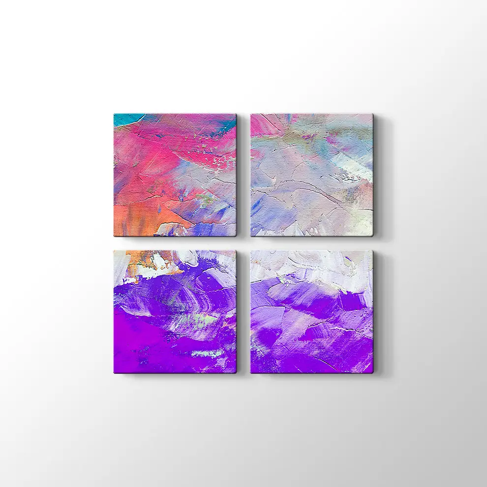 Soyut Yağlıboya Kanvas Tablo