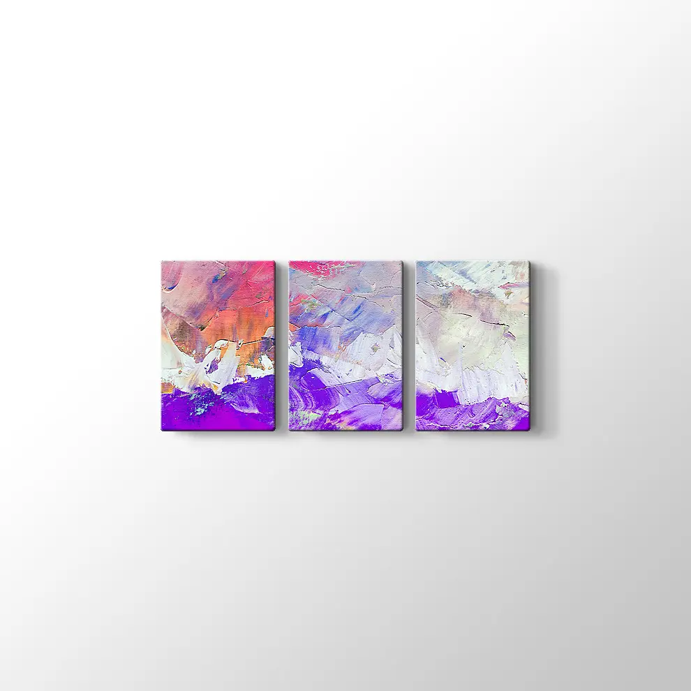 Soyut Yağlıboya Kanvas Tablo