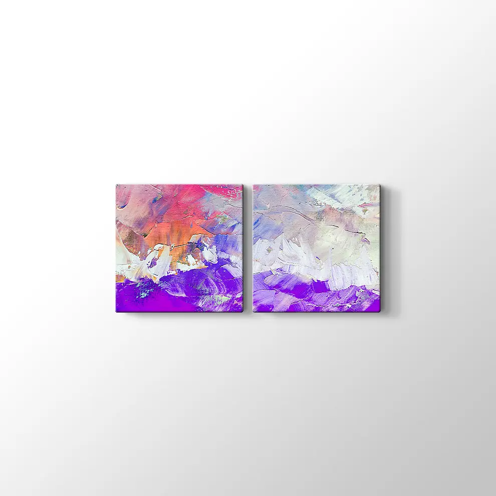 Soyut Yağlıboya Kanvas Tablo