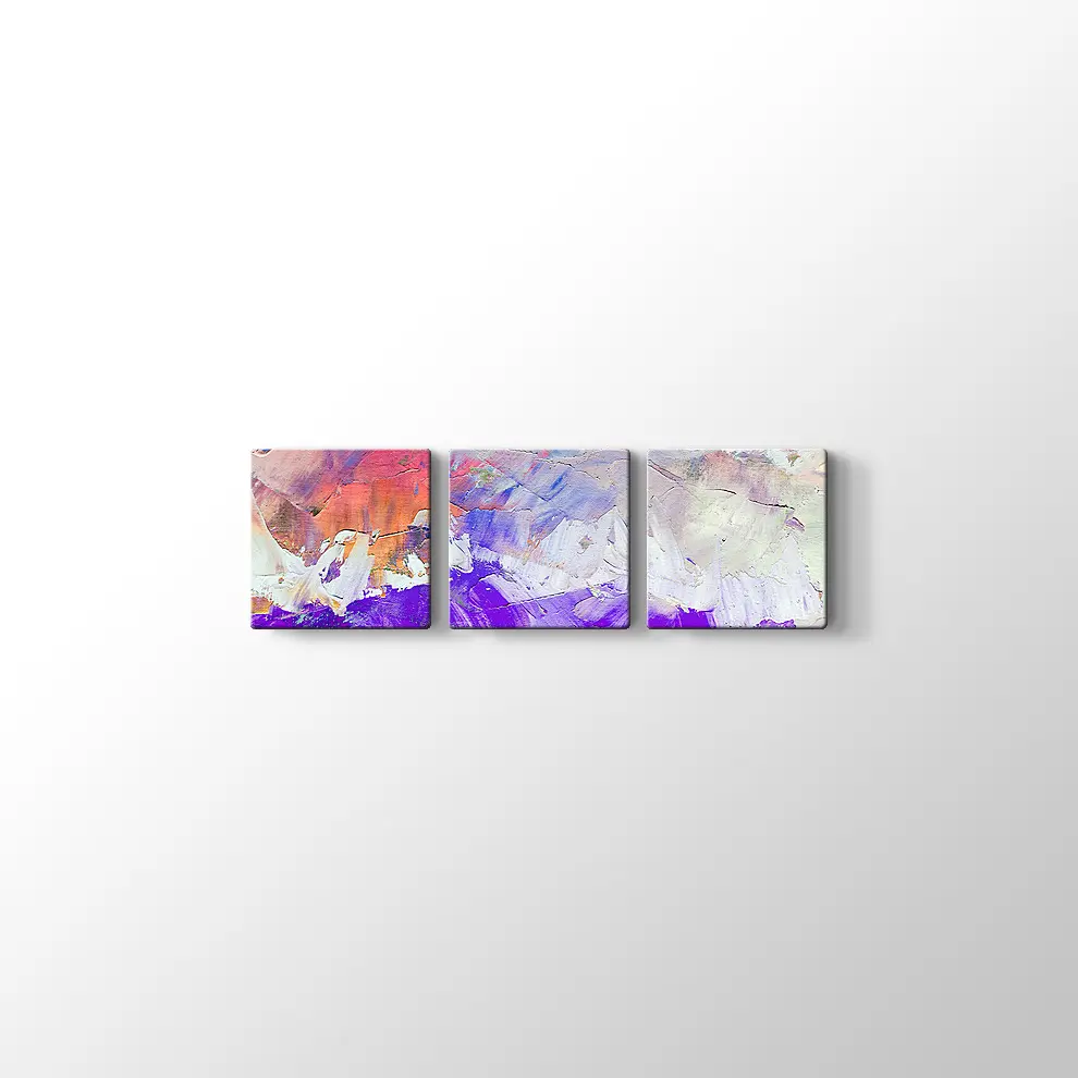 Soyut Yağlıboya Kanvas Tablo