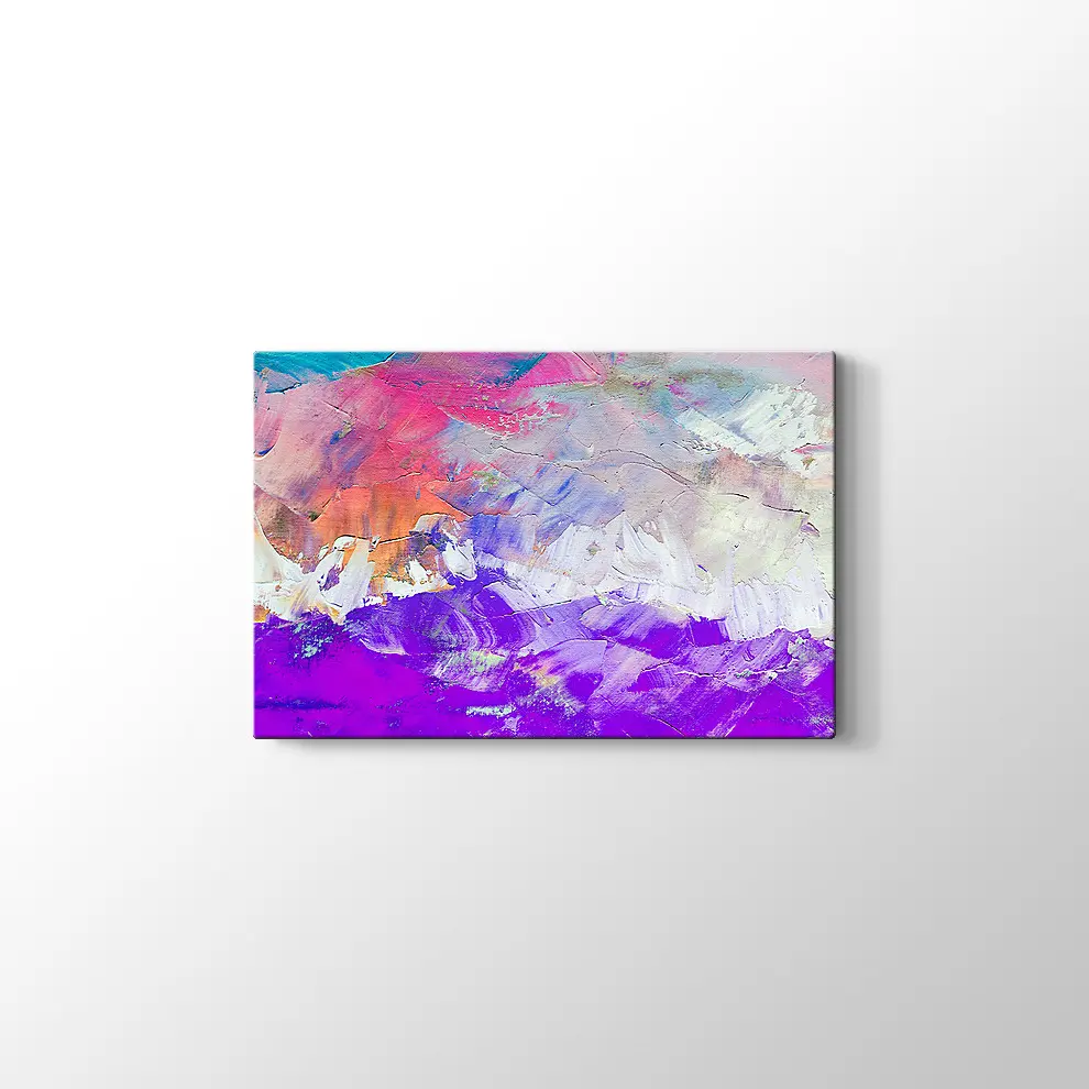 Soyut Yağlıboya Kanvas Tablo