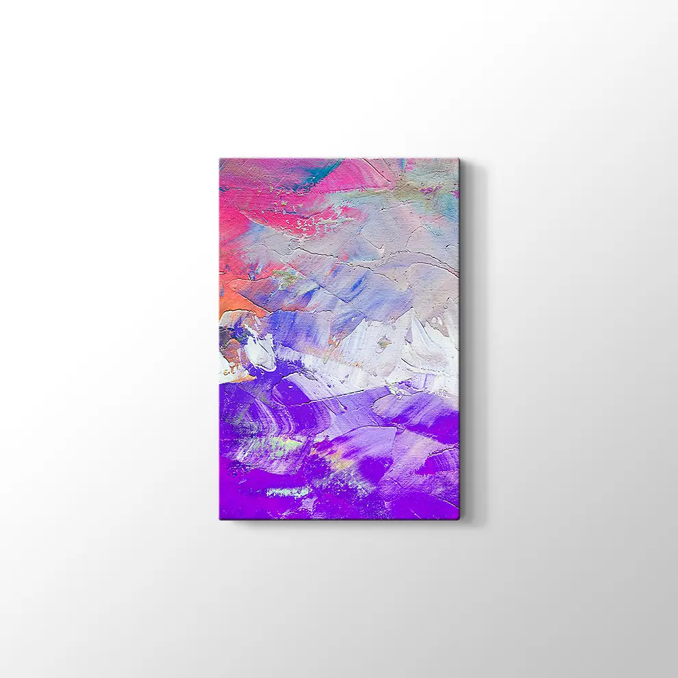 Soyut Yağlıboya Kanvas Tablo