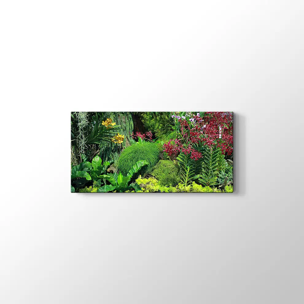 Botanik Bahçesi Kanvas Tablo