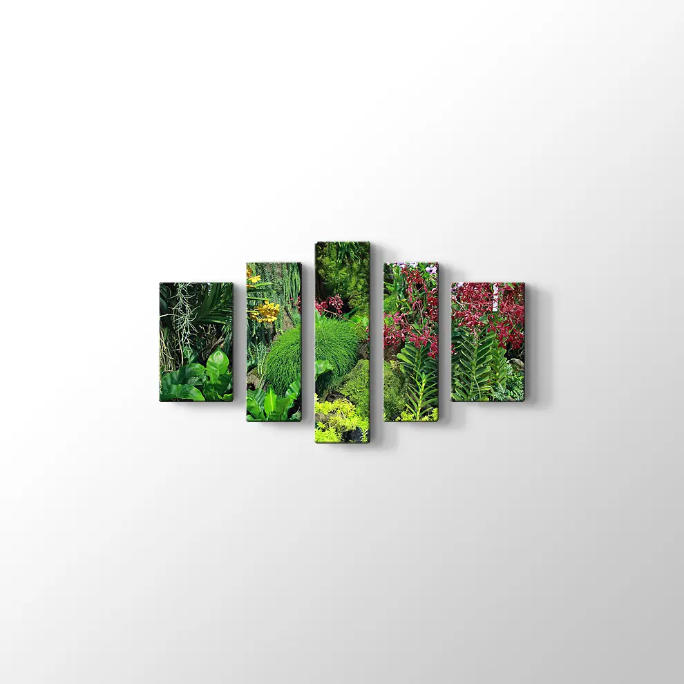 Botanik Bahçesi Kanvas Tablo