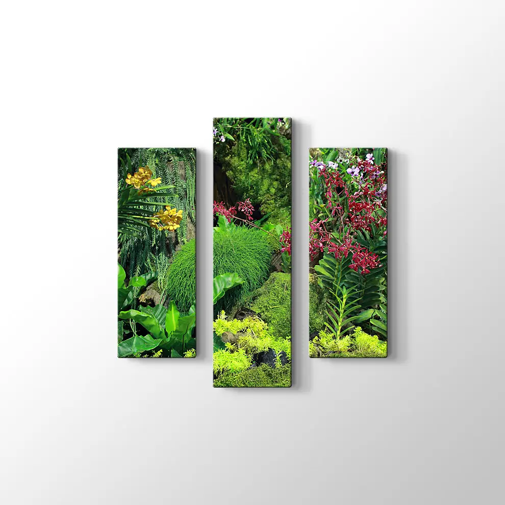 Botanik Bahçesi Kanvas Tablo