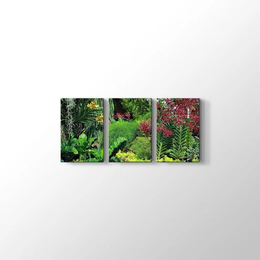 Botanik Bahçesi Kanvas Tablo