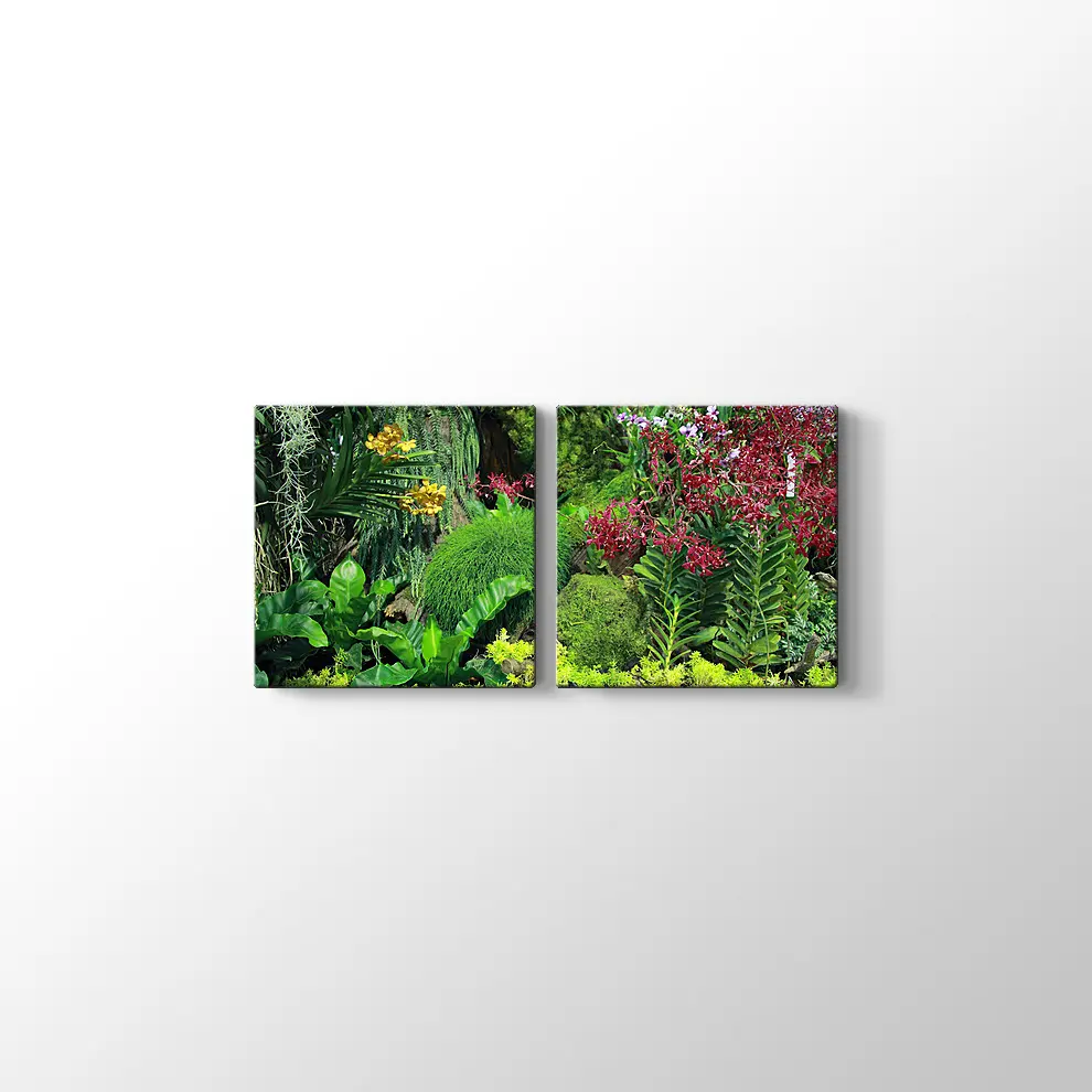 Botanik Bahçesi Kanvas Tablo