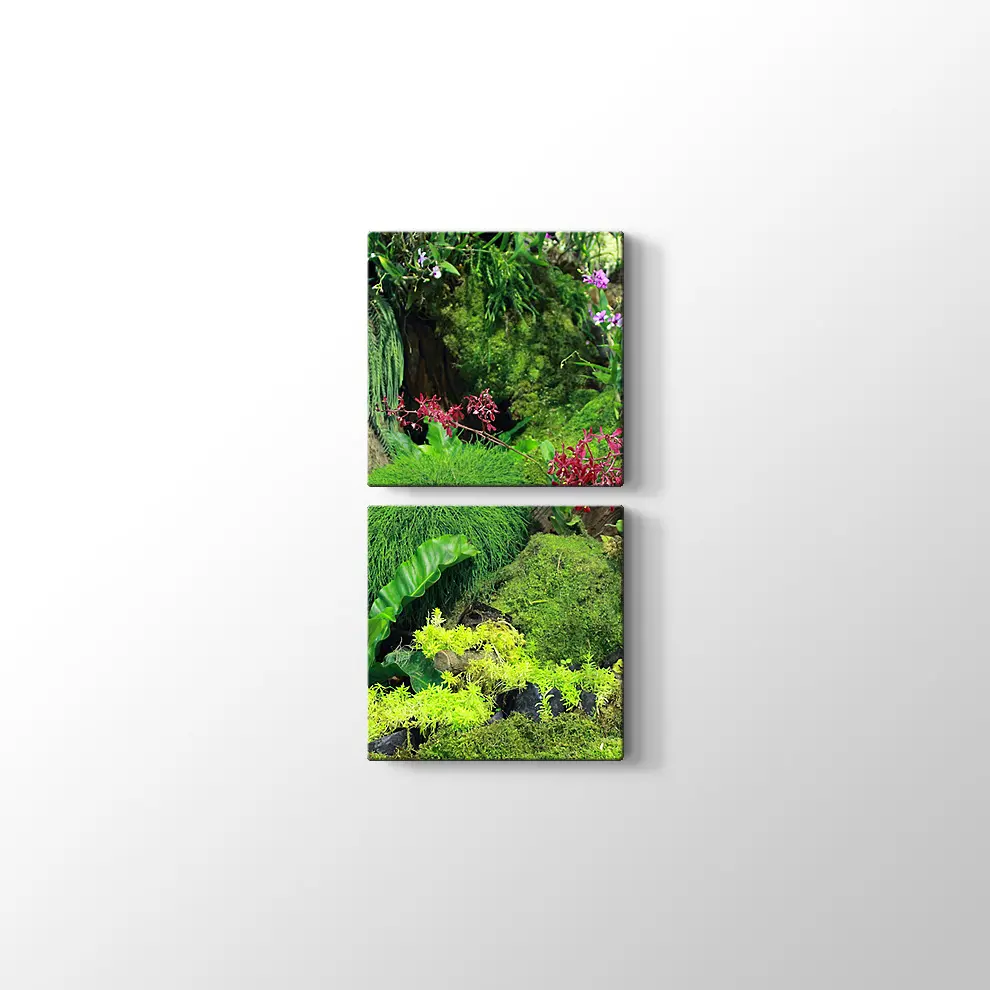 Botanik Bahçesi Kanvas Tablo