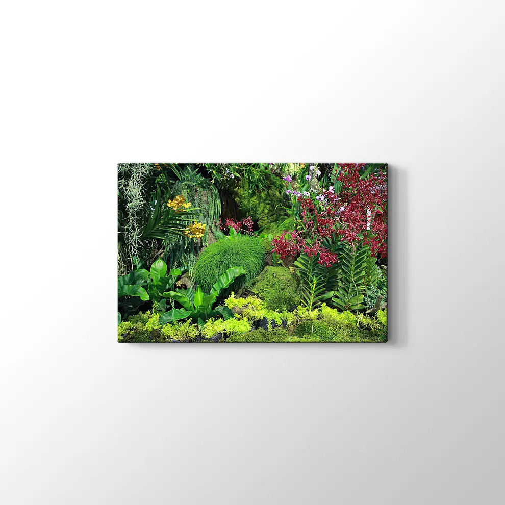 Botanik Bahçesi Kanvas Tablo