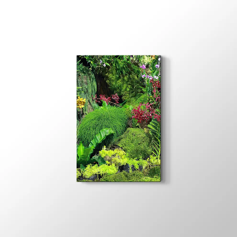 Botanik Bahçesi Kanvas Tablo