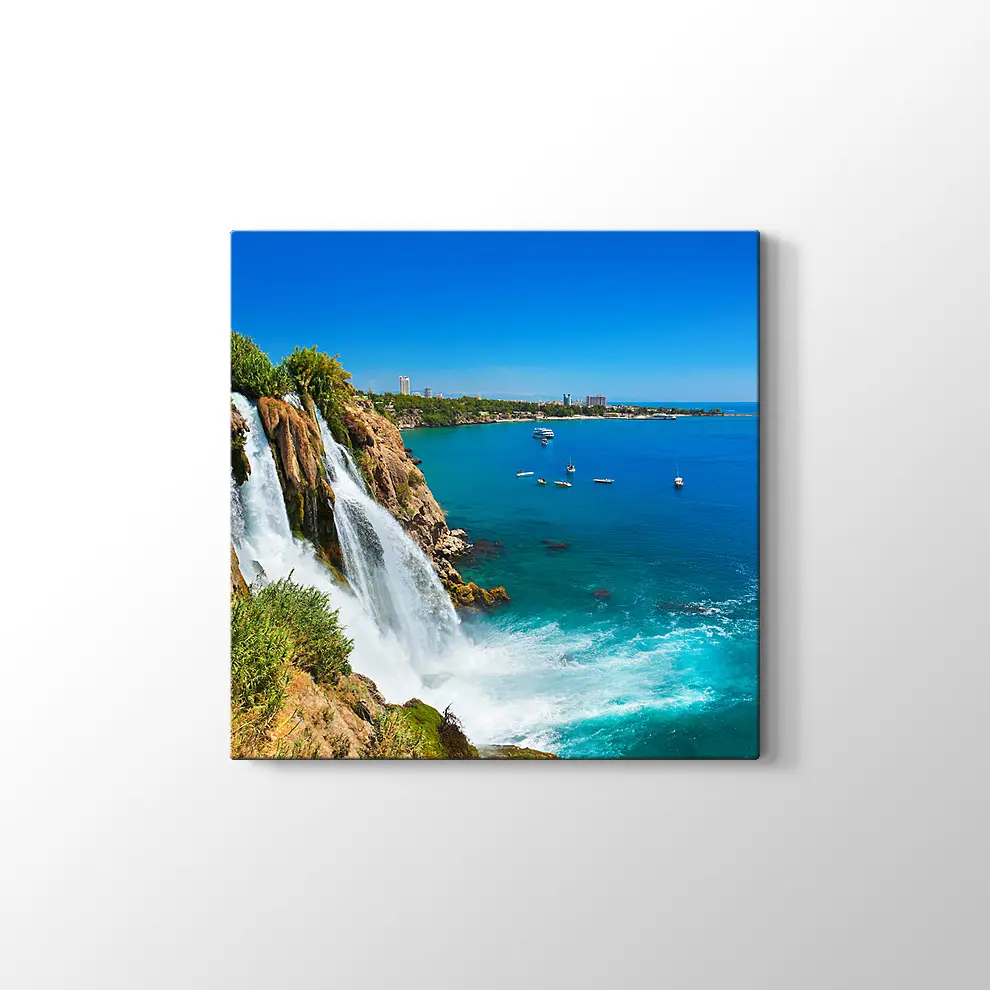 Antalya Düden Şelalesi Kanvas Tablo