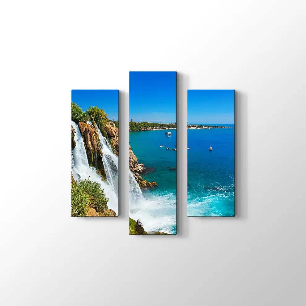 Antalya Düden Şelalesi Kanvas Tablo