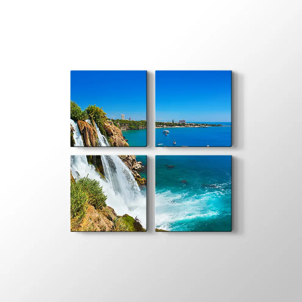 Antalya Düden Şelalesi Kanvas Tablo