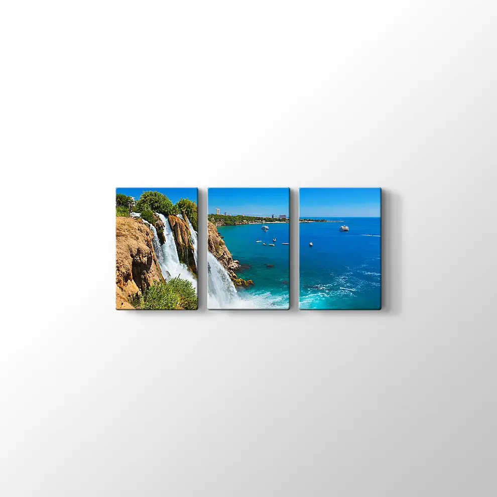 Antalya Düden Şelalesi Kanvas Tablo