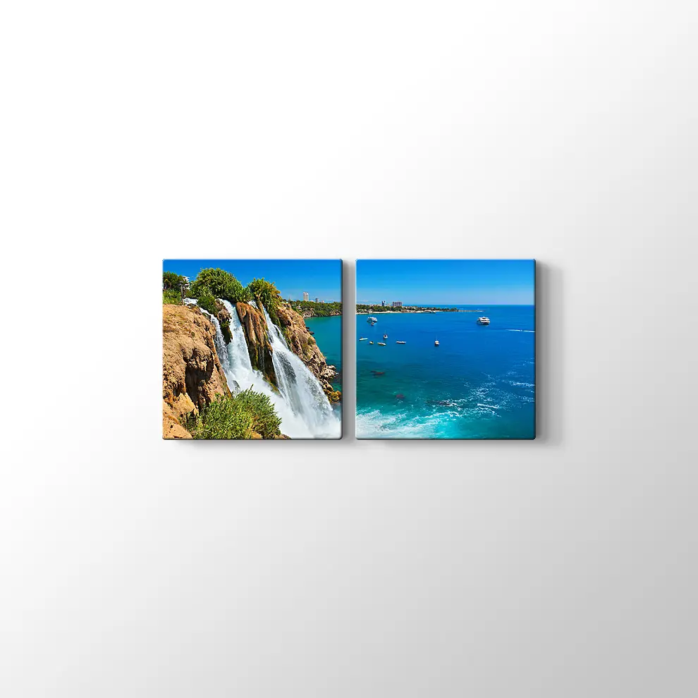 Antalya Düden Şelalesi Kanvas Tablo