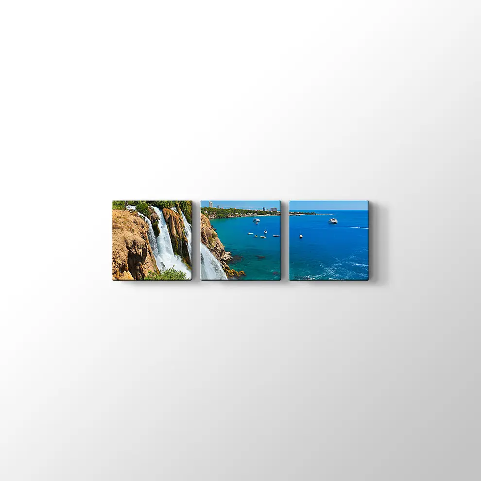 Antalya Düden Şelalesi Kanvas Tablo