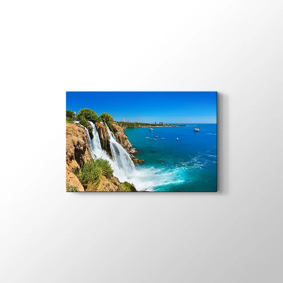 Antalya Düden Şelalesi Kanvas Tablo