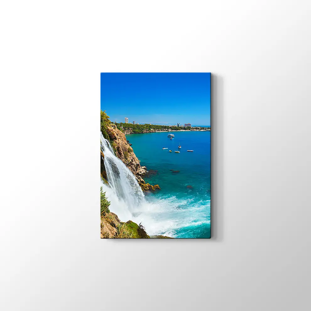 Antalya Düden Şelalesi Kanvas Tablo