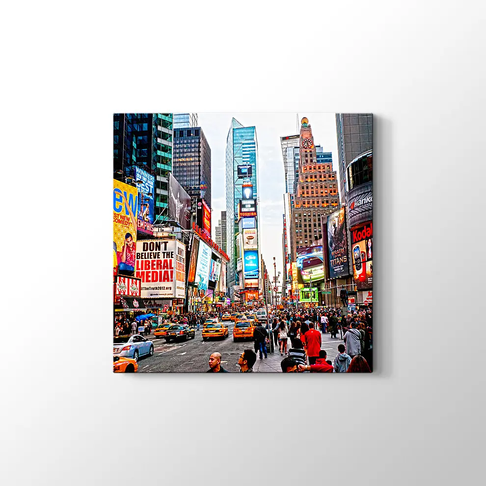 Times Meydanı Kanvas Tablo