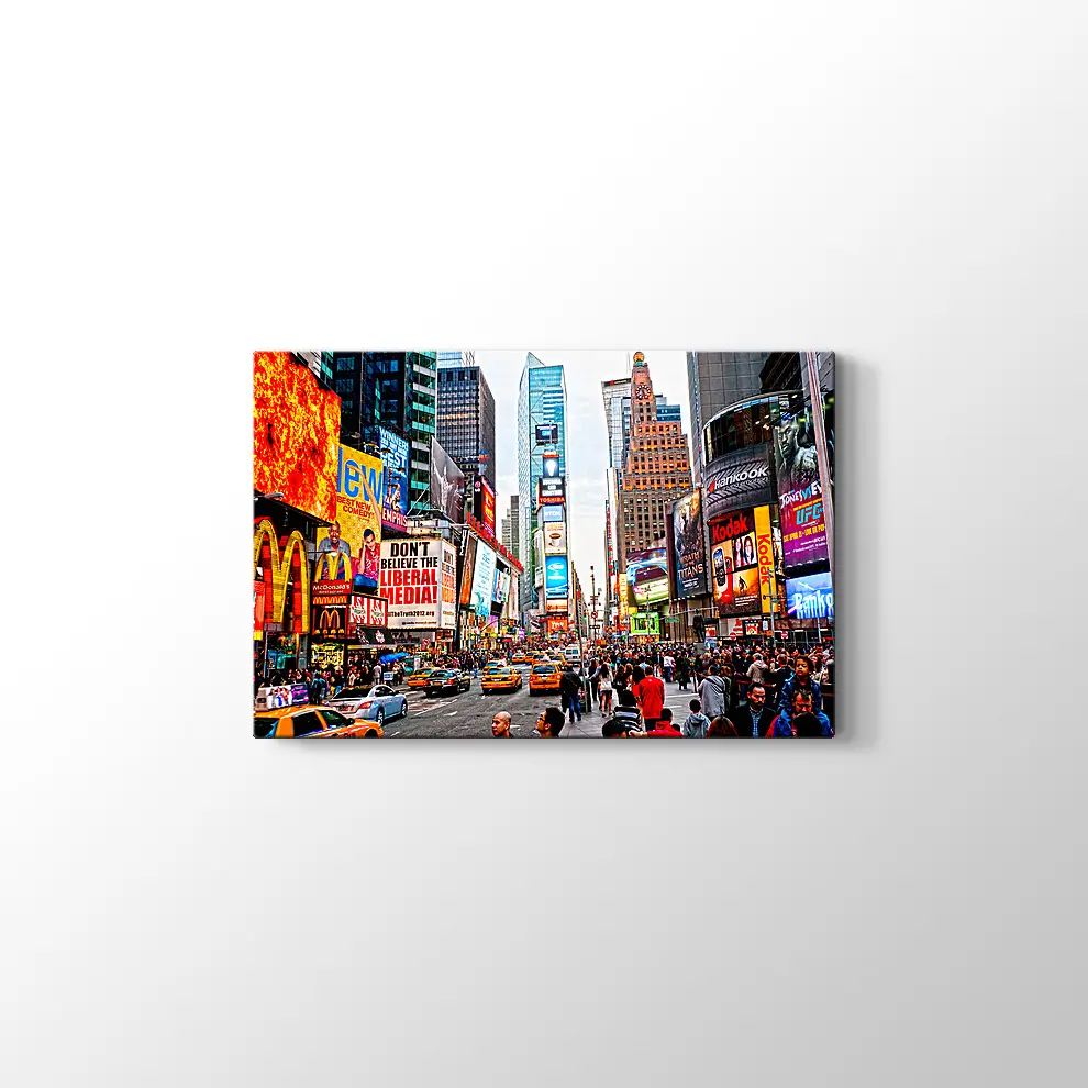 Times Meydanı Kanvas Tablo