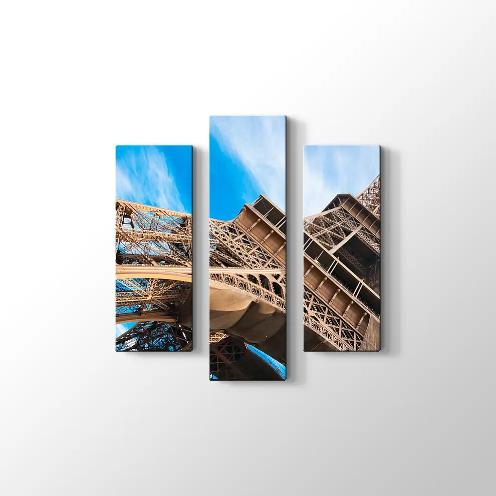 Eyfel Kulesi Kanvas Tablo