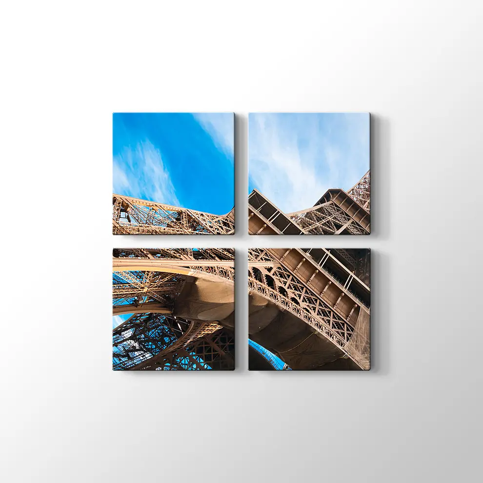 Eyfel Kulesi Kanvas Tablo