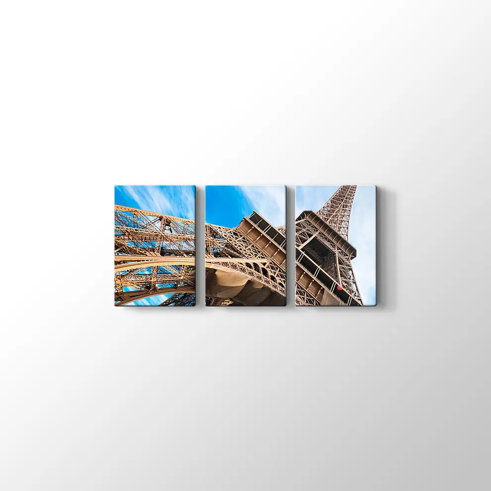 Eyfel Kulesi Kanvas Tablo
