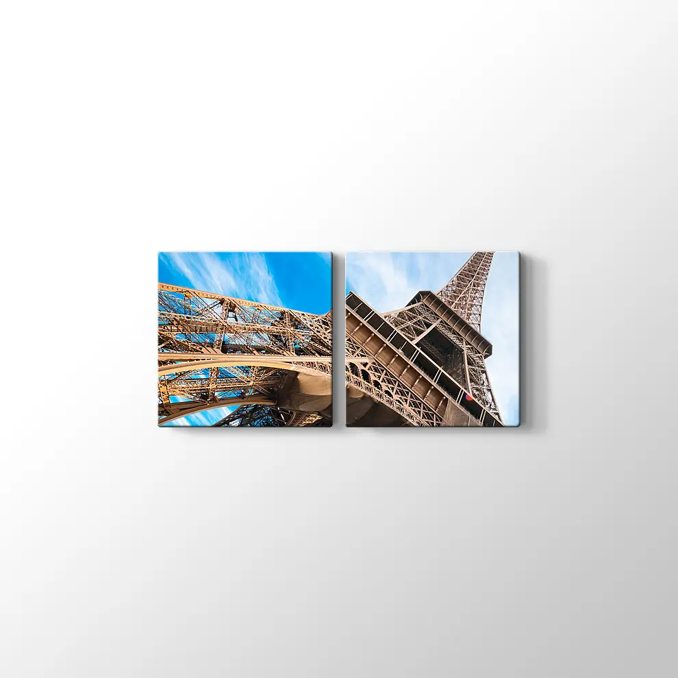 Eyfel Kulesi Kanvas Tablo